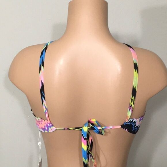 PILYQ Clara reversible Wave halter top. NWT - Picture 7 of 8